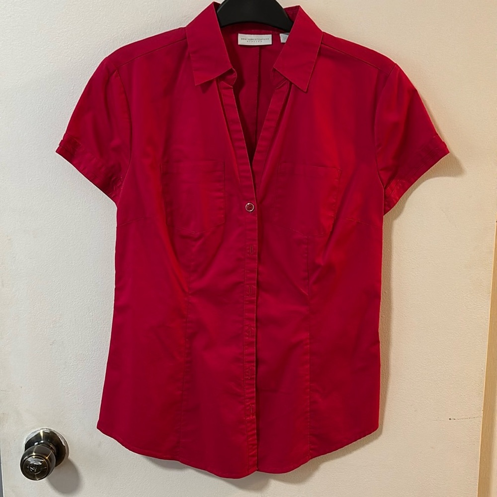 New York & Company button up blouse